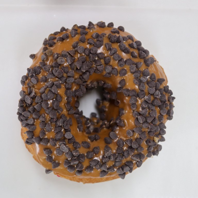 Caramel-Kiss Fractured Prune Donut