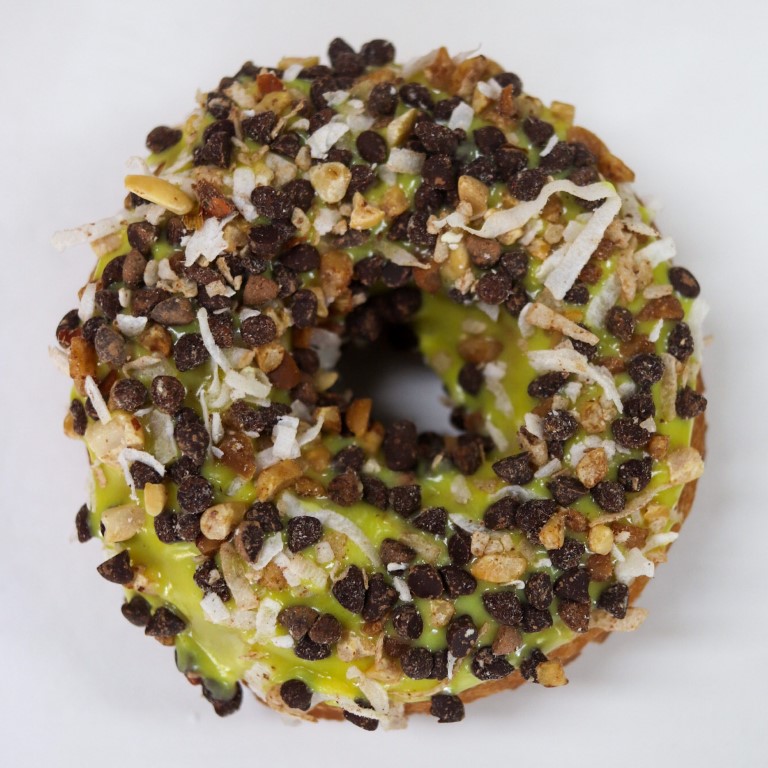 Trail-Mix Fractured Prune Donut