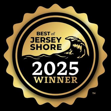 Best of Jersey Shore 2025 gold medal badge, Fractured Prune Donuts NJ